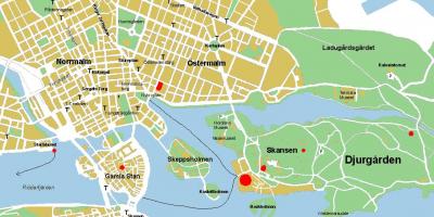 Gamla stan Sztokholm mapa