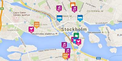 Mapa gay mapie Sztokholm