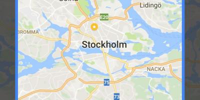 Offline mapa Sztokholmu