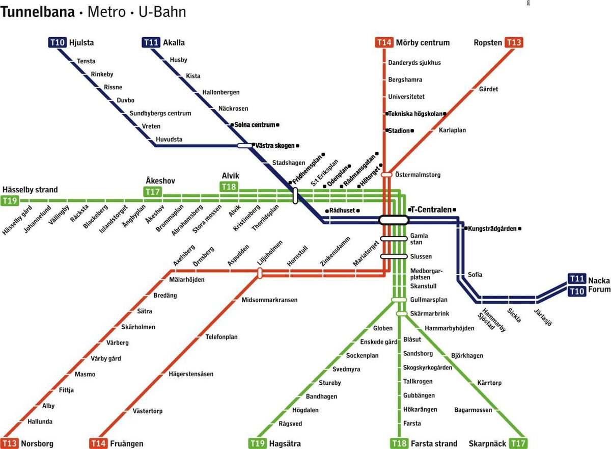 Sztokholm t mapę