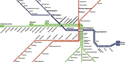 Sztokholm t mapę